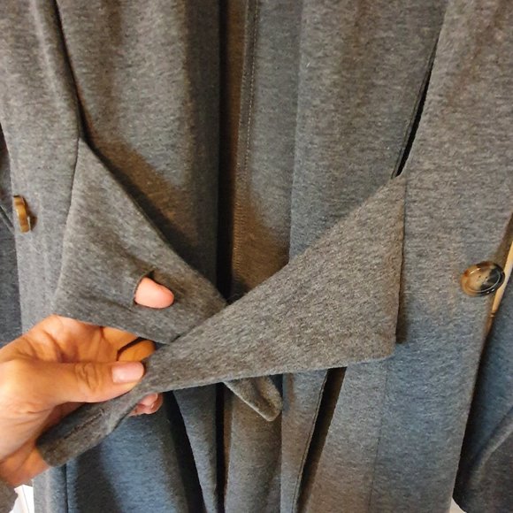 NWOT shawl button coat (size S, USD4) - Picture 6 of 6